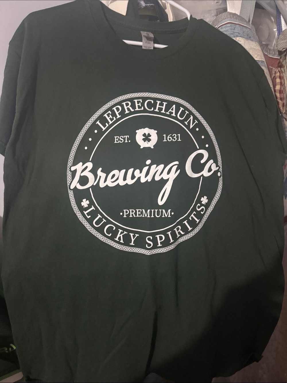Gildan Dark Green Brewing Co. Graphic Tee